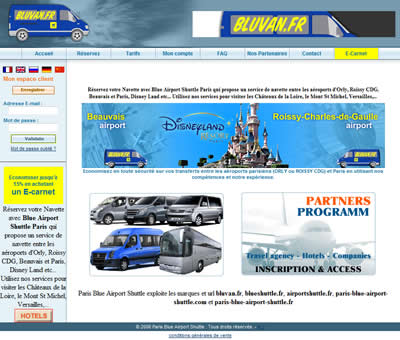 Paris Blue Airport Shuttle