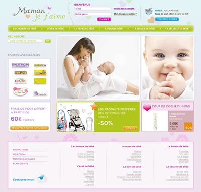 Site de vente de produits pu�riculture pour les particuliers